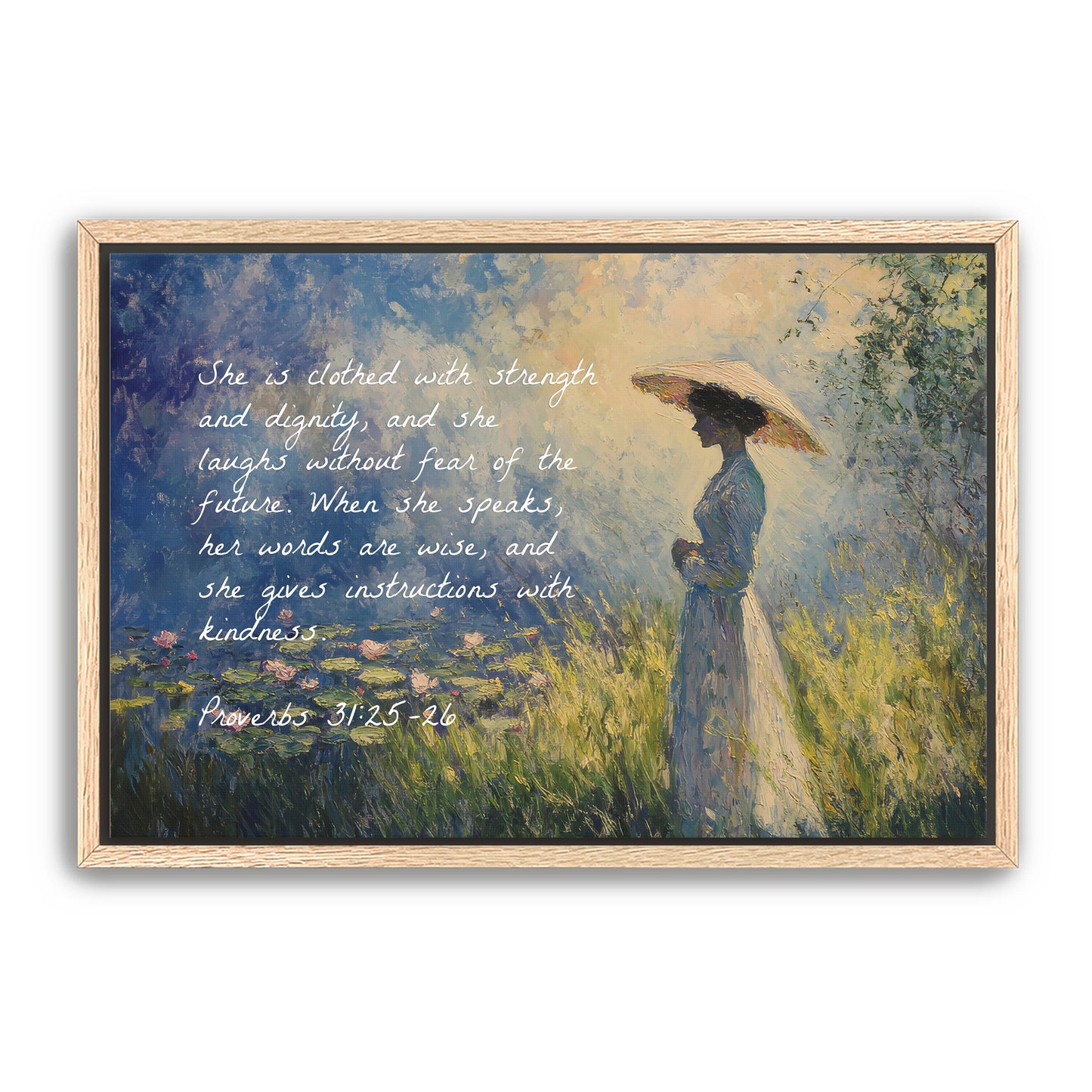 Proverbs 31- 25-26