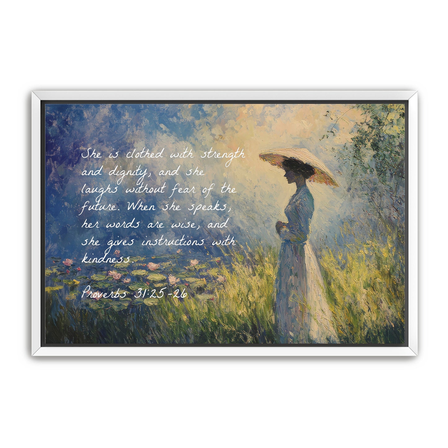Proverbs 31- 25-26
