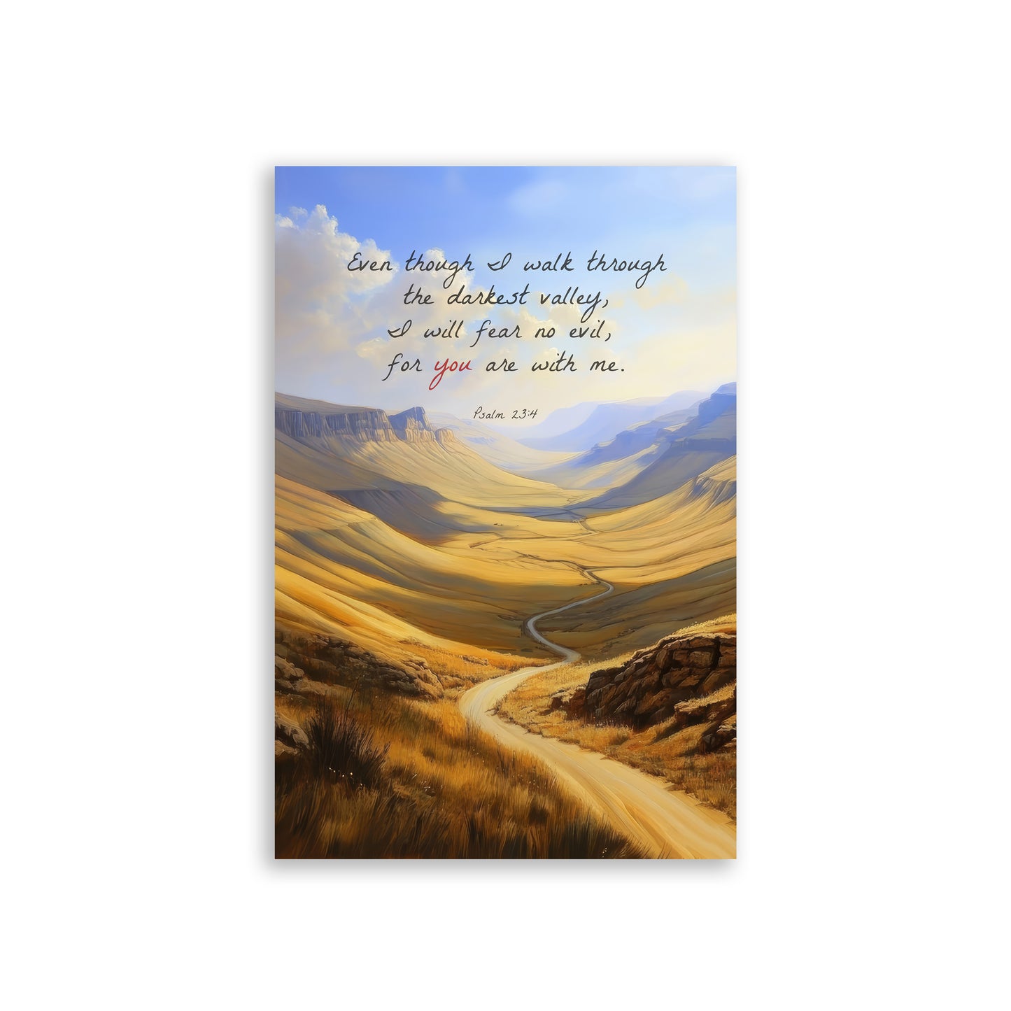 Psalm 23:4 Valley