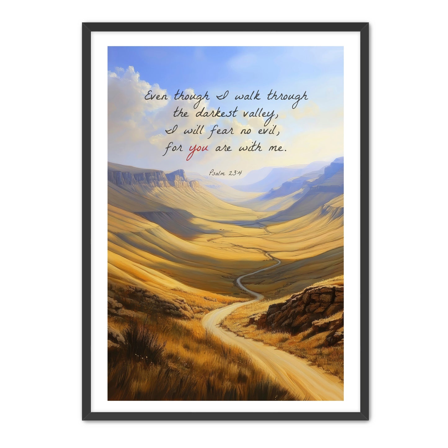 Psalm 23:4 Valley