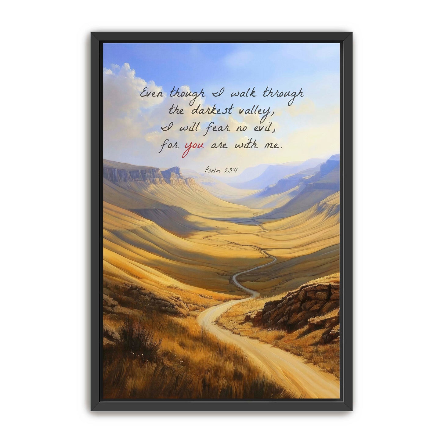 Psalm 23:4 Valley