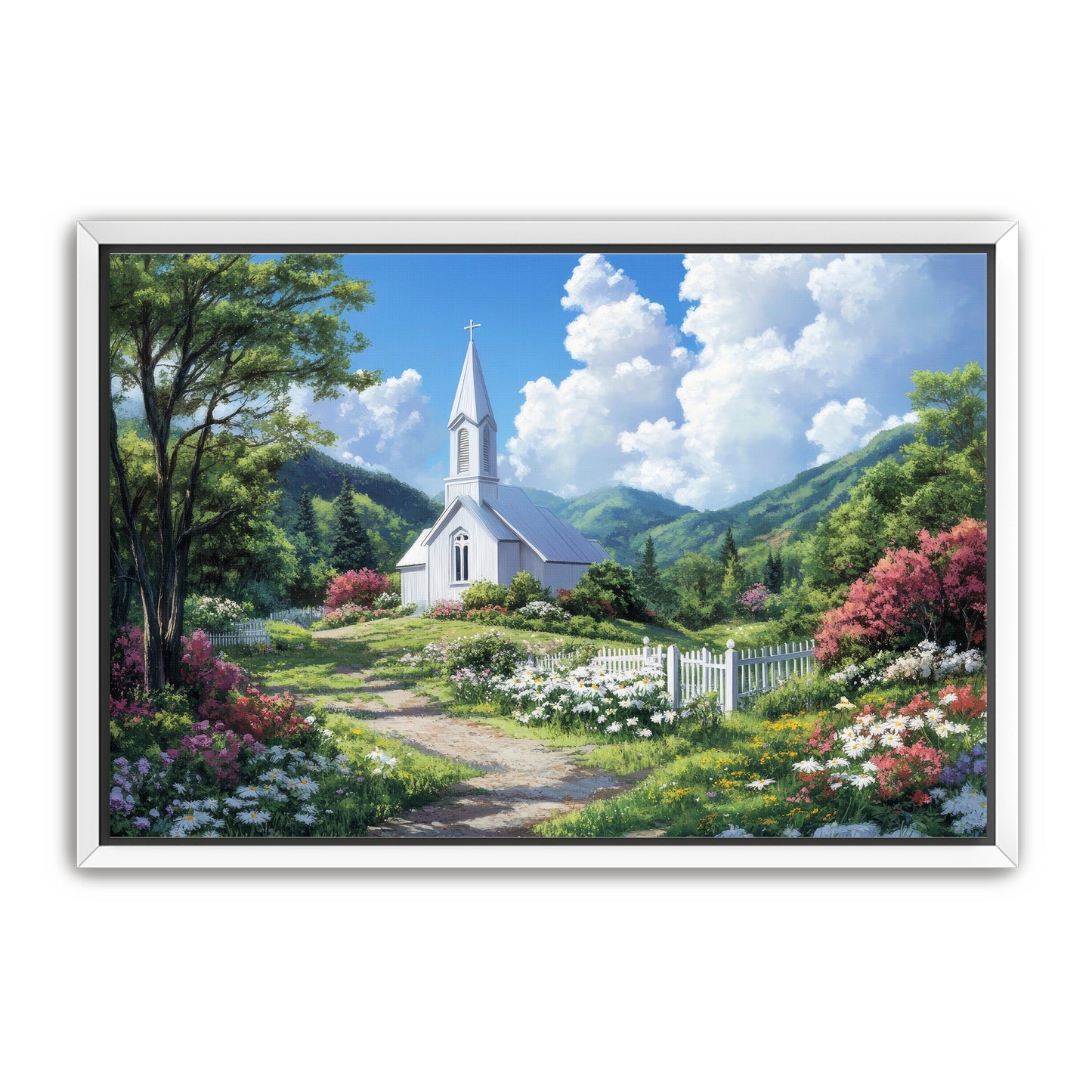 Scenic Church Painting
