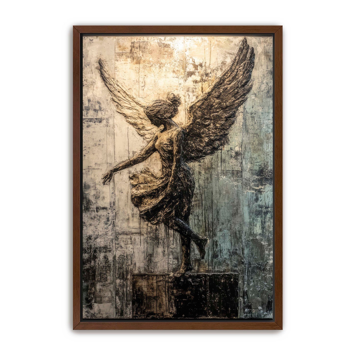 Shadowy Angel Painting