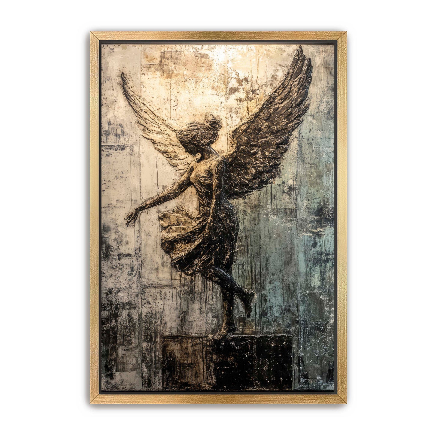 Shadowy Angel Painting