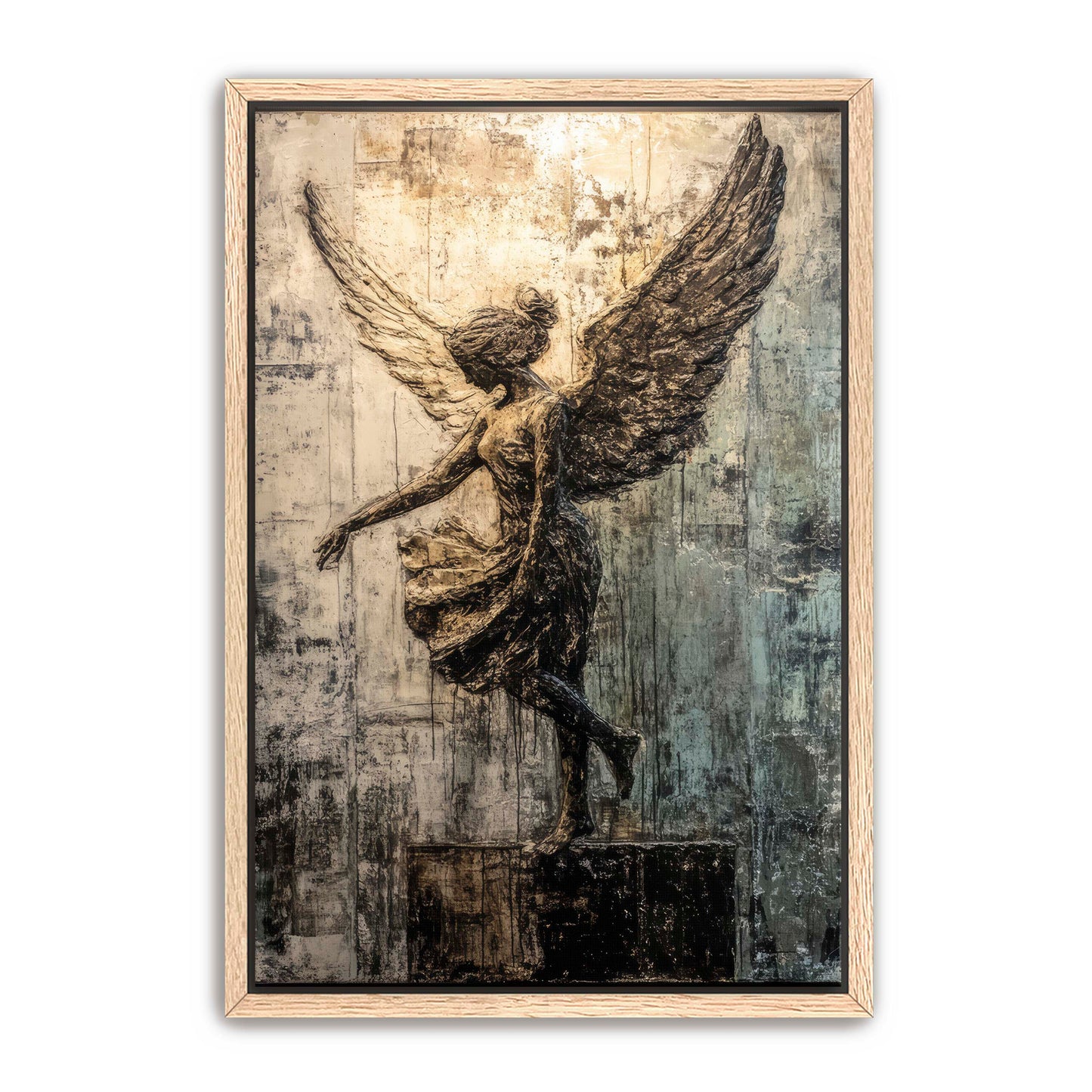 Shadowy Angel Painting