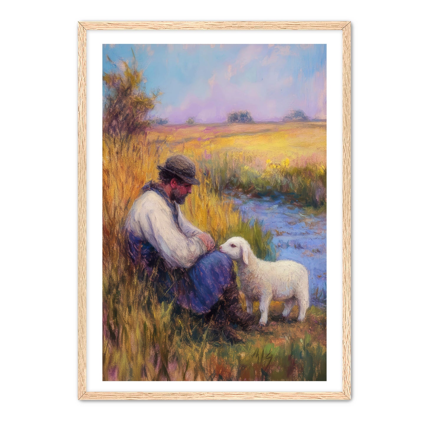 Shepherd and Lamb