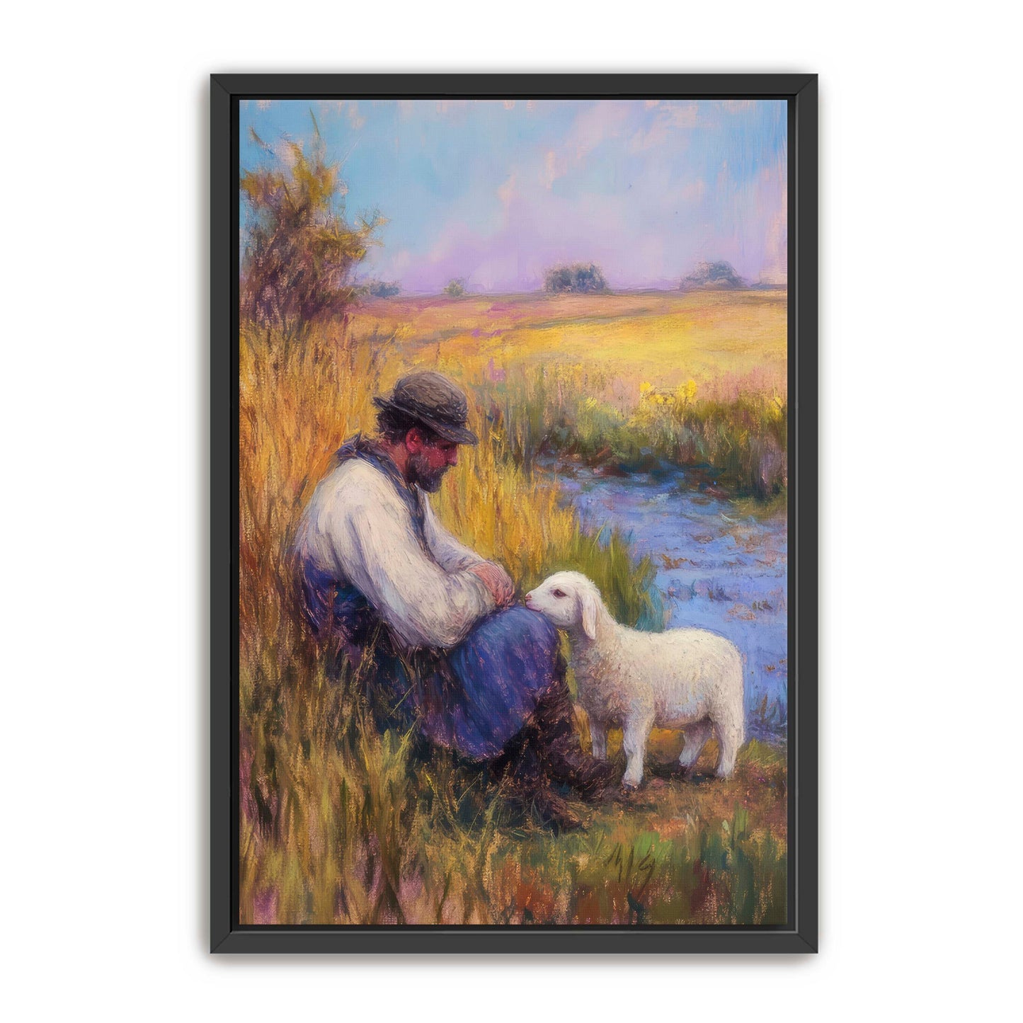 Shepherd and Lamb