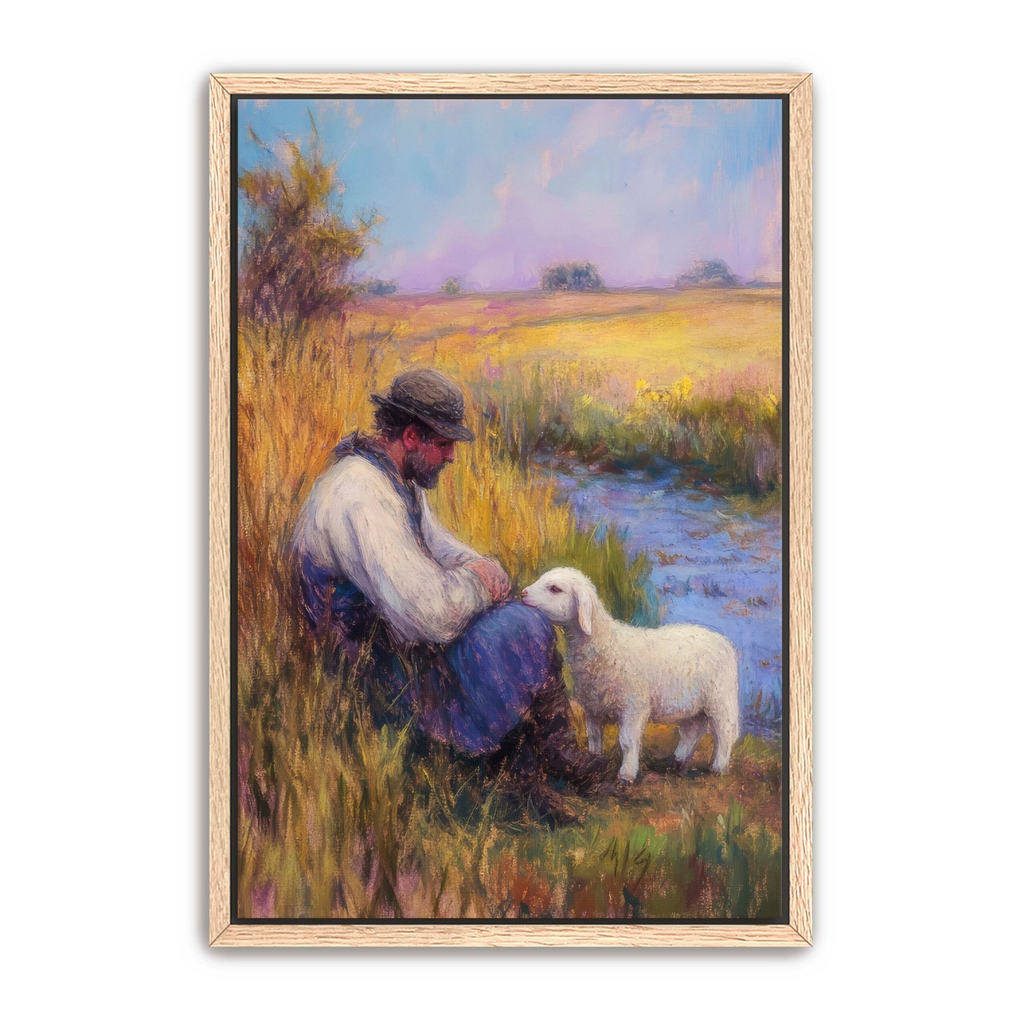 Shepherd and Lamb