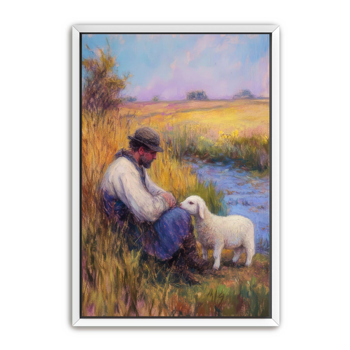 Shepherd and Lamb