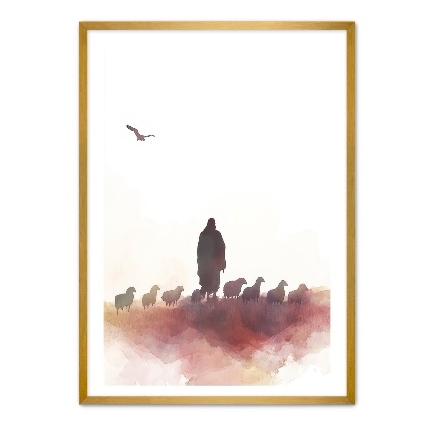 Shepherd and Sheep