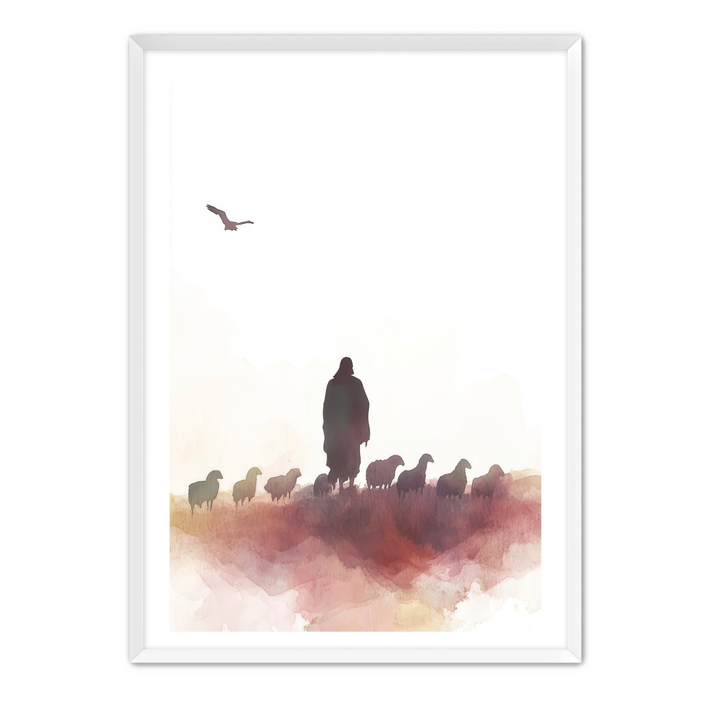 Shepherd and Sheep