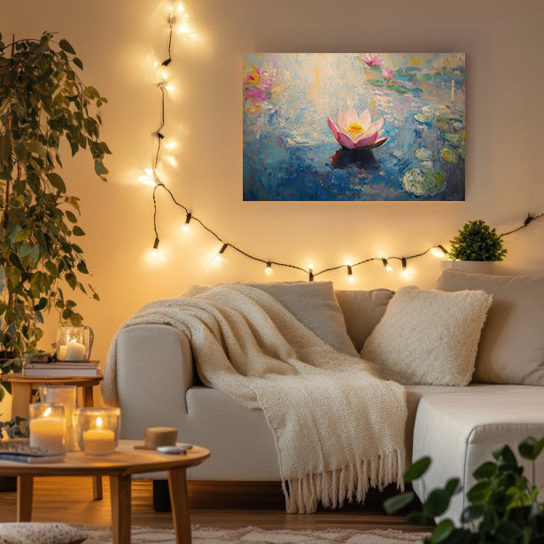 Simple Beauty Lotus Art