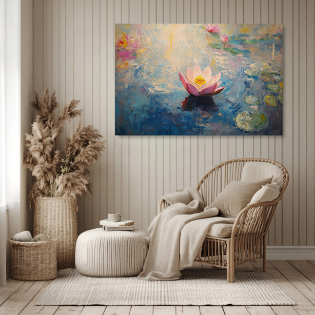 Simple Beauty Lotus Art