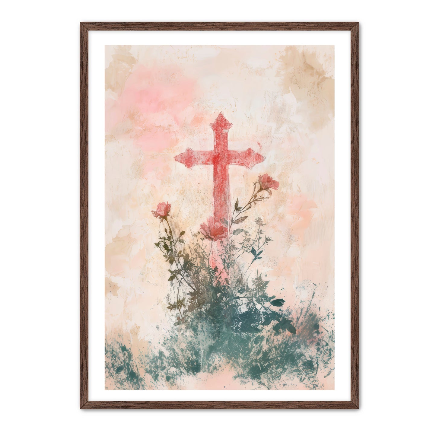 Simple Cross Art Print