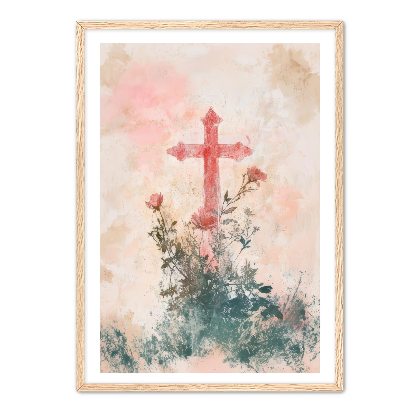 Simple Cross Art Print