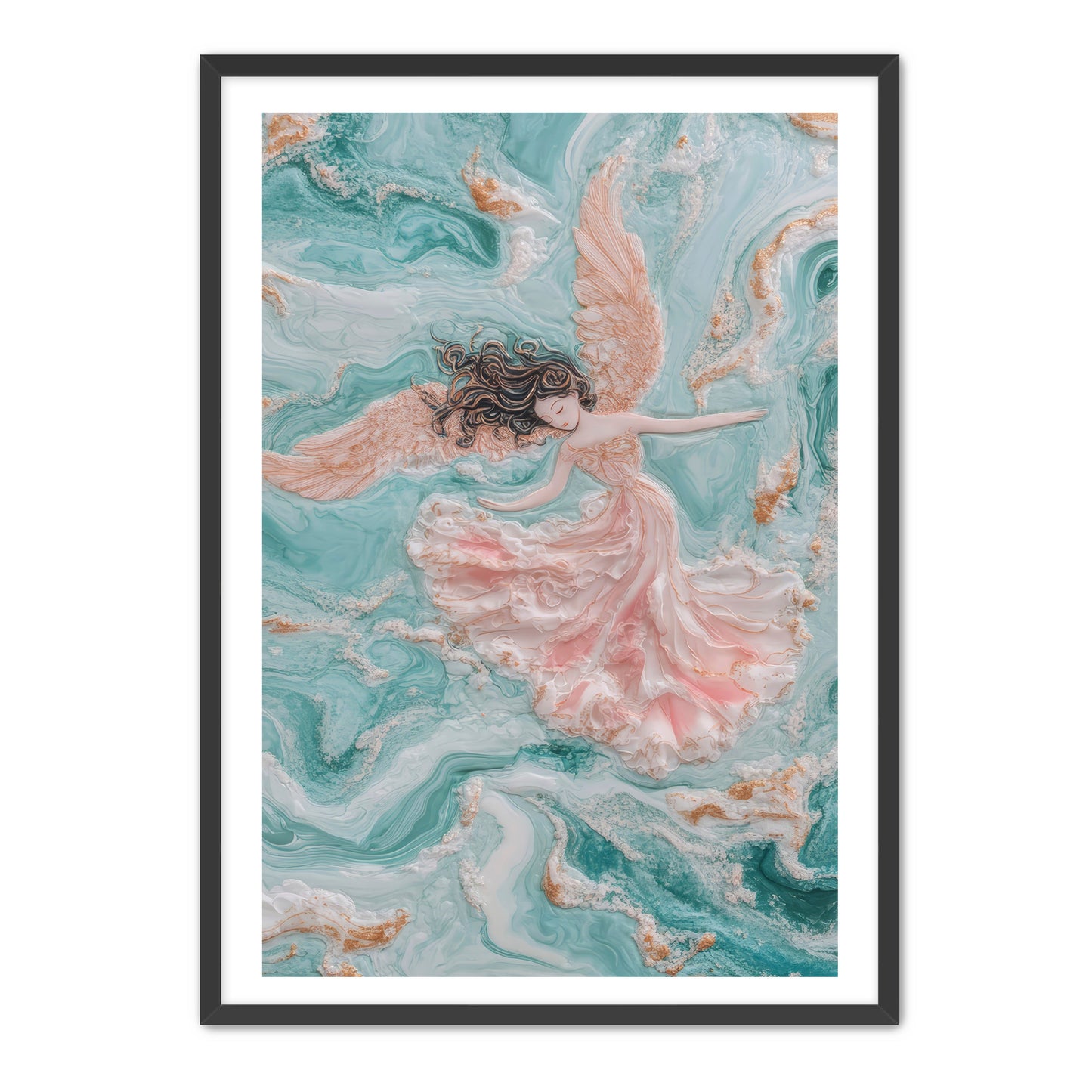 Vibrant Angel Painting