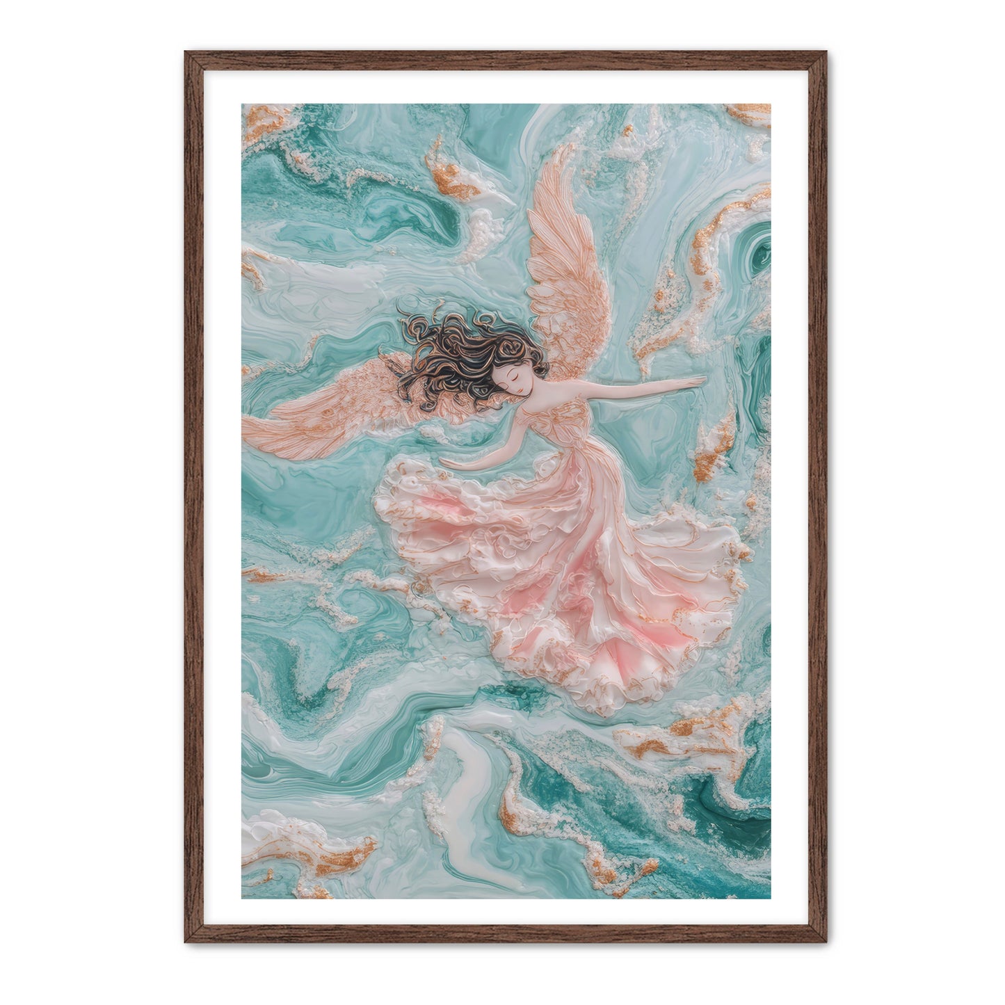 Vibrant Angel Painting