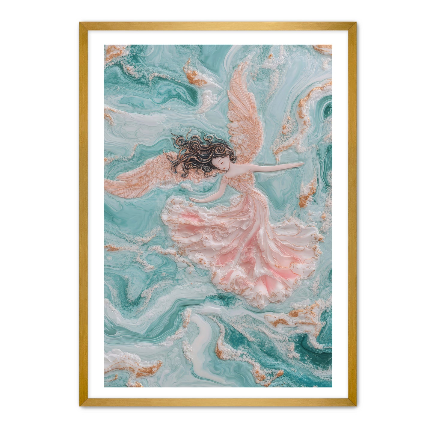 Vibrant Angel Painting