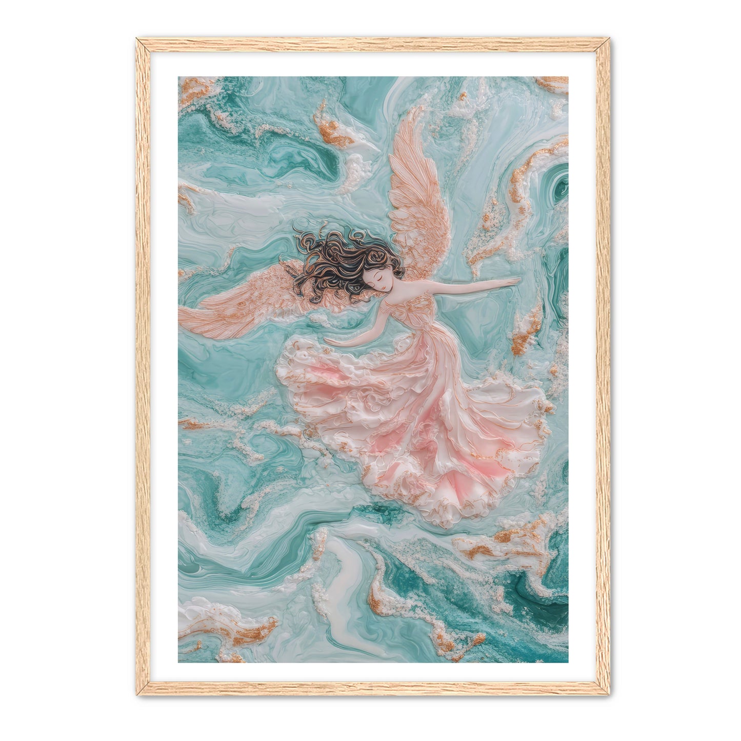 Vibrant Angel Painting