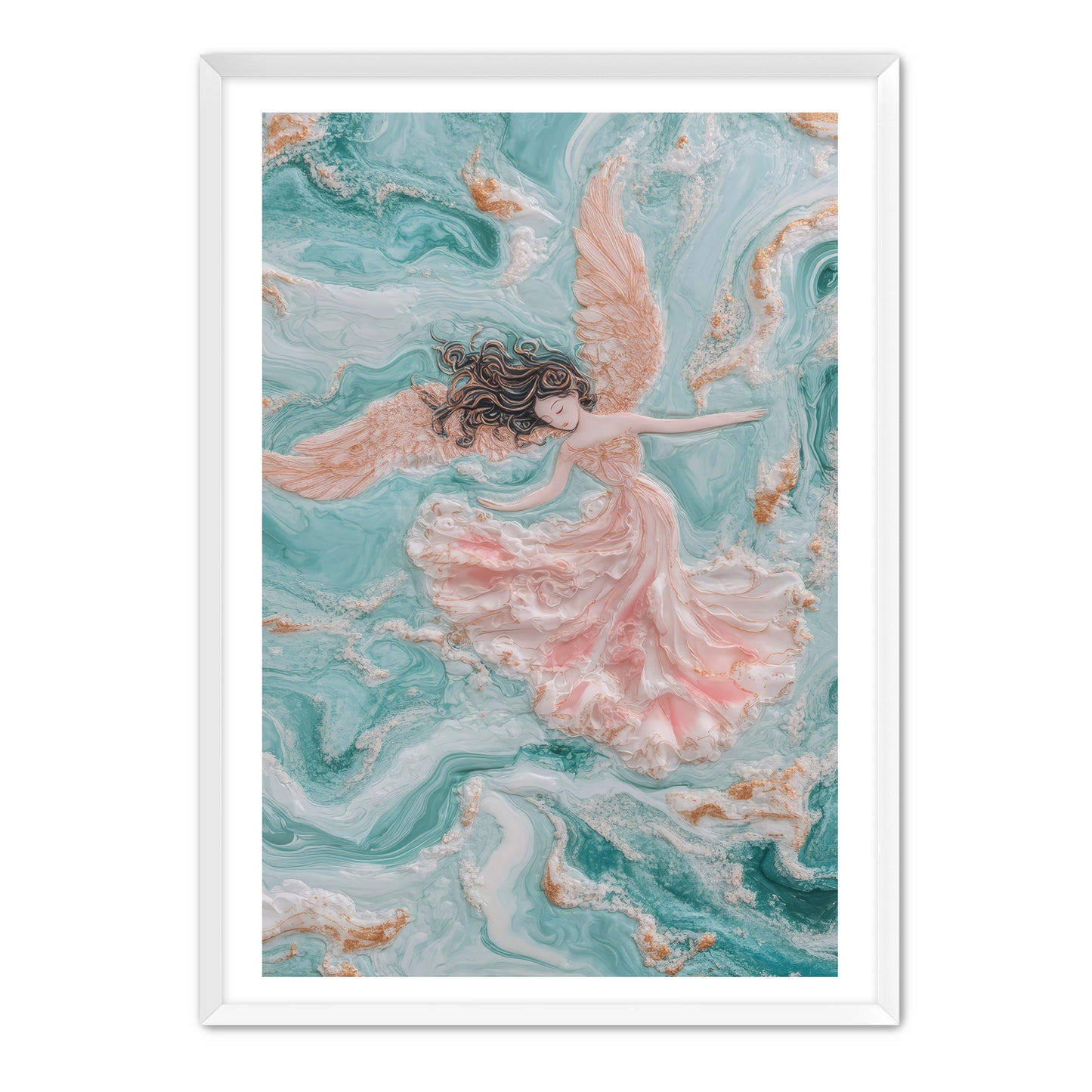 Vibrant Angel Painting