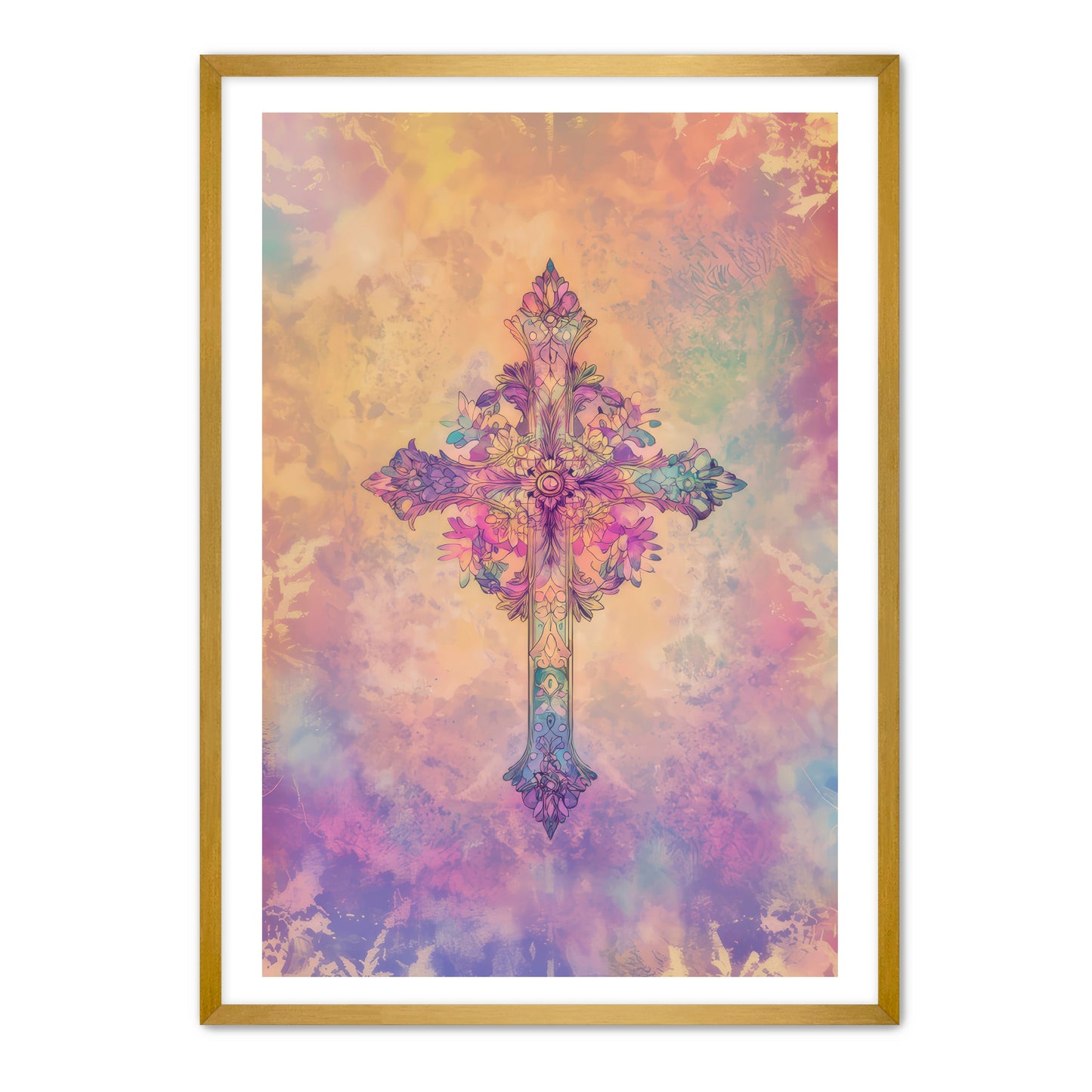 Vibrant and Elegant Cross