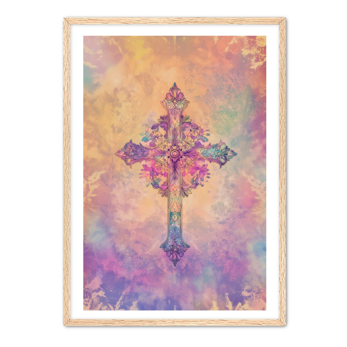 Vibrant and Elegant Cross