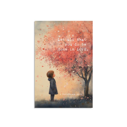 1 Corinthians 16:14 Tree
