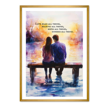 1 Corinthians 13:7