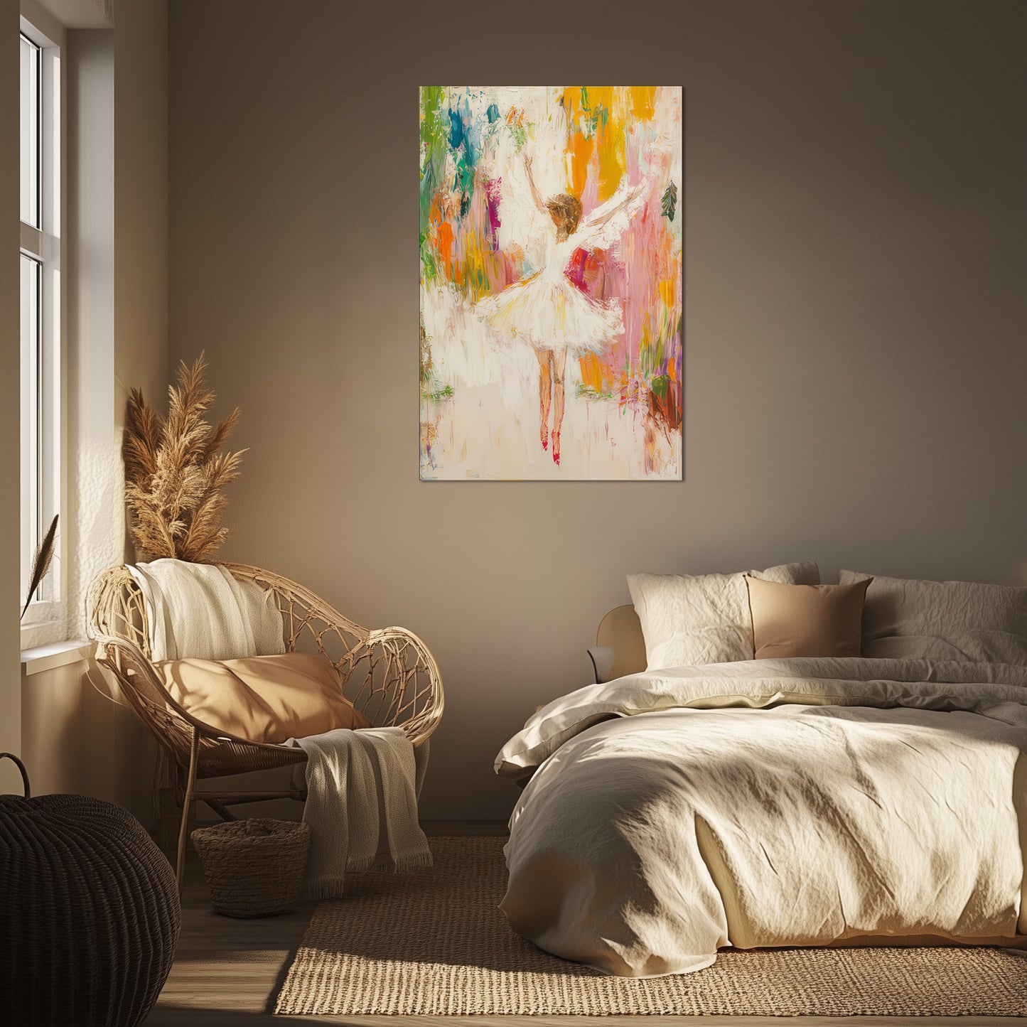 Abstract Angel Painting