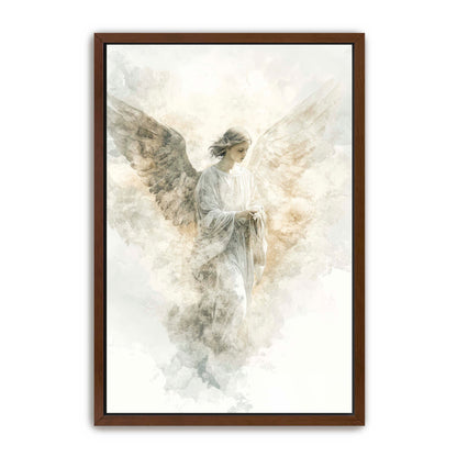 Abstract Watercolor Angel Painting