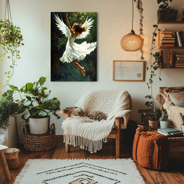 Angel Painting Dancing