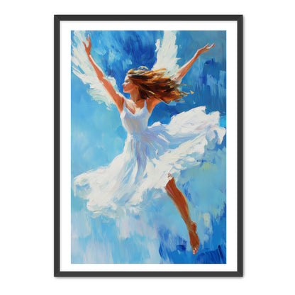 Angel Art Dancing in the Sky