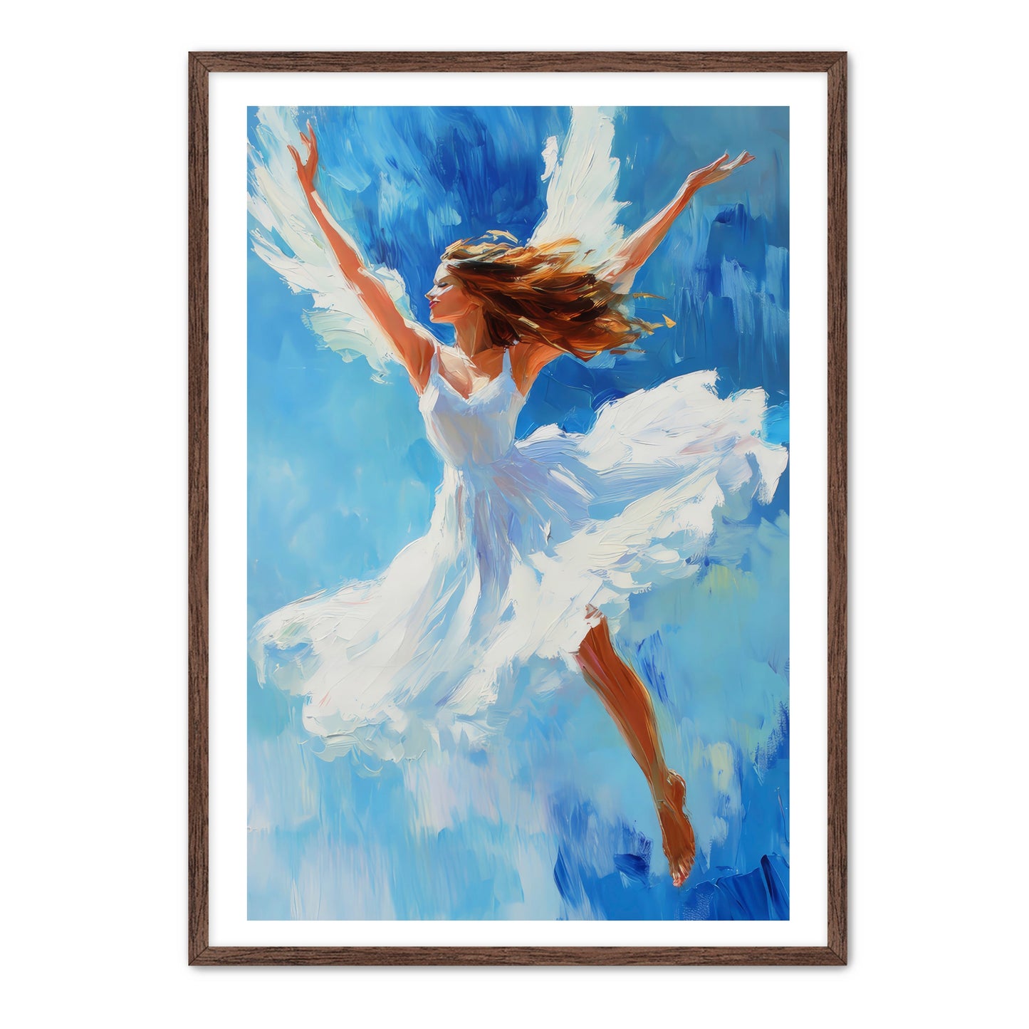 Angel Art Dancing in the Sky