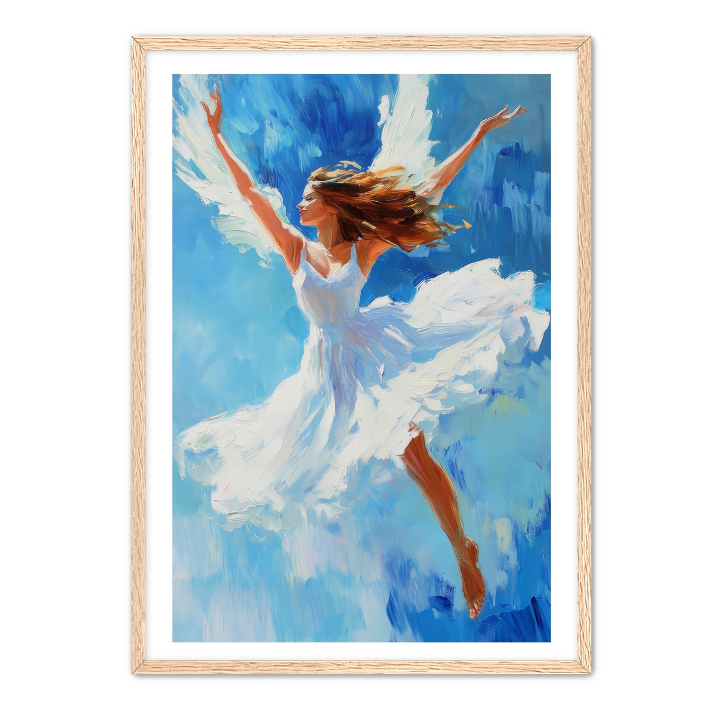 Angel Art Dancing in the Sky