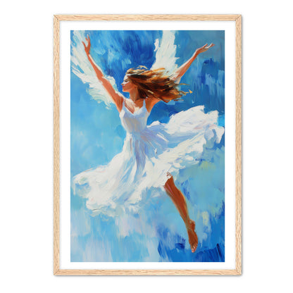 Angel Art Dancing in the Sky