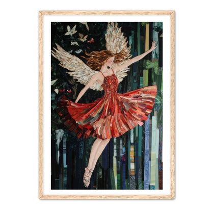 Angel Print in Motion