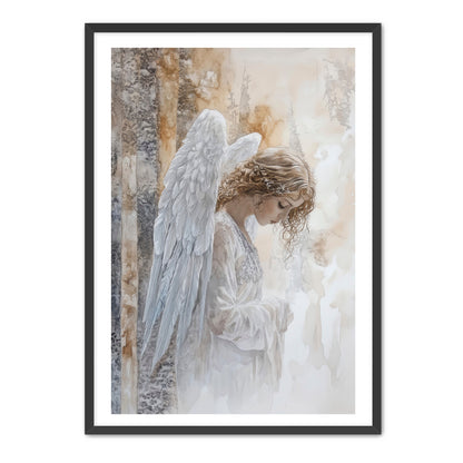 Angel Watercolor Painting