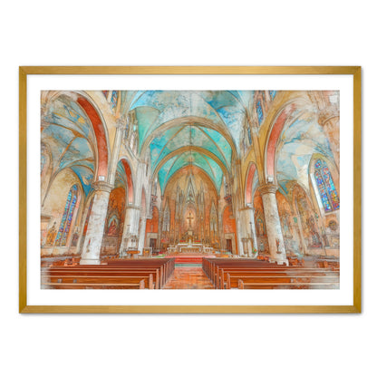 Cathedral Painting