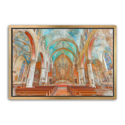 Cathedral Painting