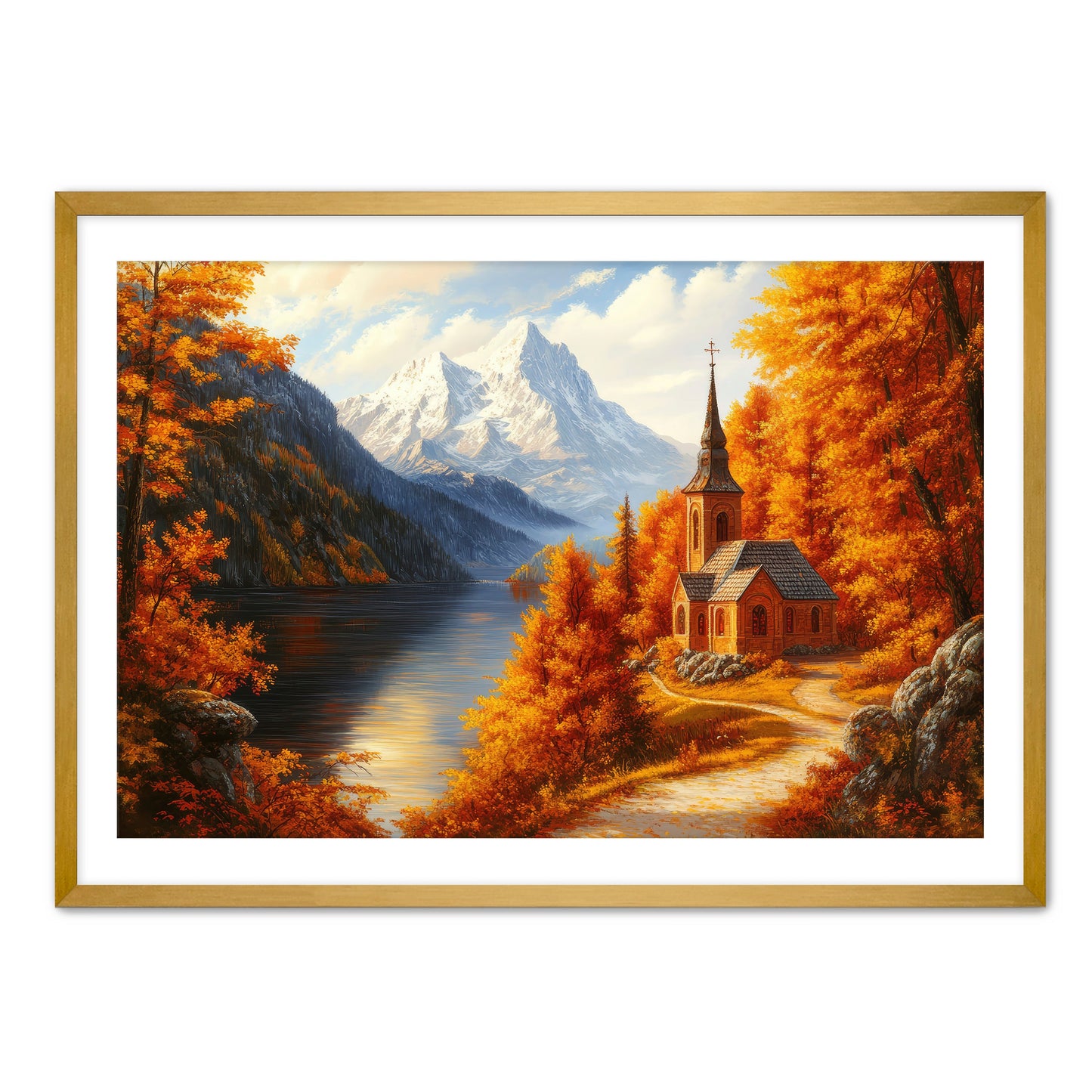 Church at Autumn