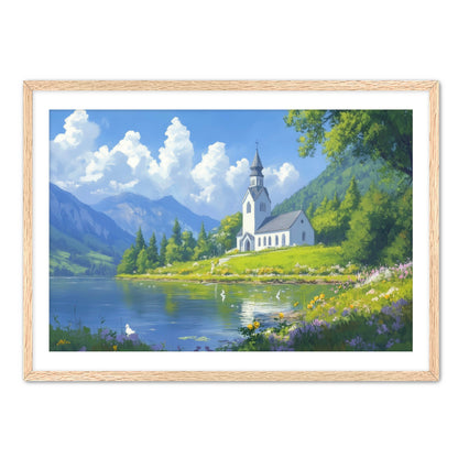Church by the Lake