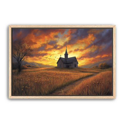 Church in Field