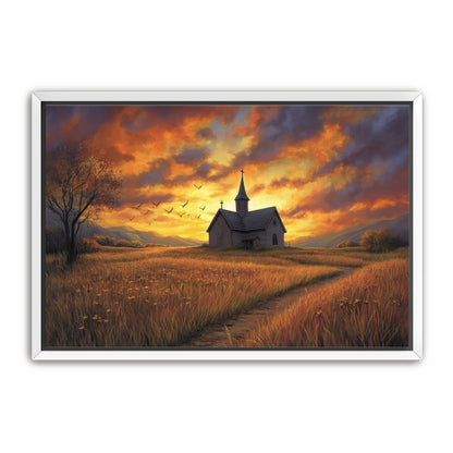 Church in Field