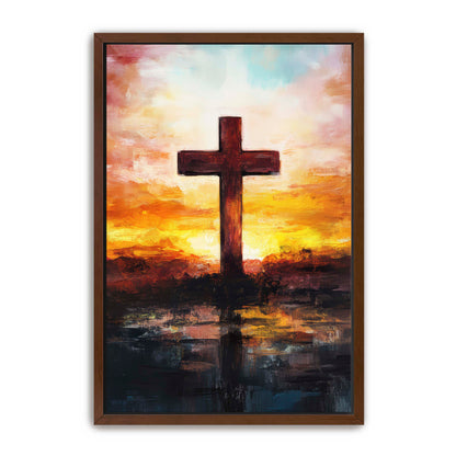 Cross at Sunset