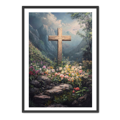 Cross in the Mountain Meadow