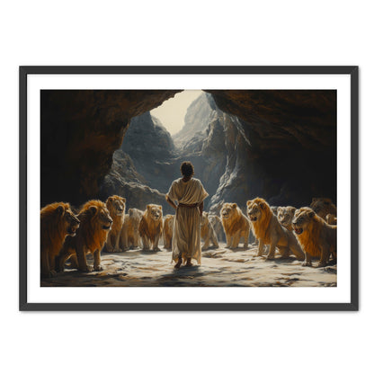 Daniel in the Den with Lions