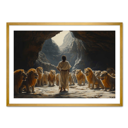 Daniel in the Den with Lions