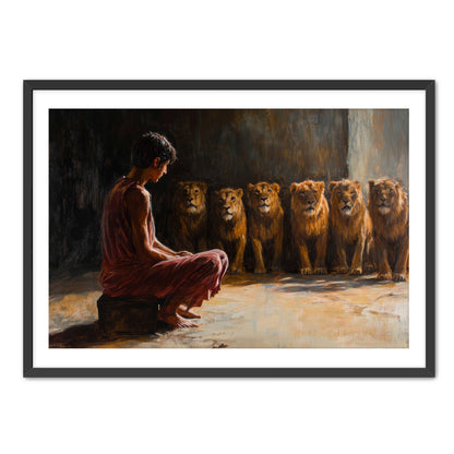 Daniel near Lions