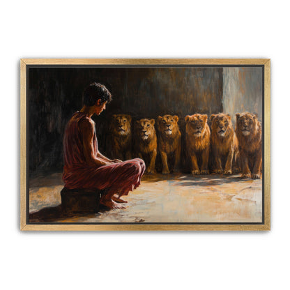 Daniel near Lions