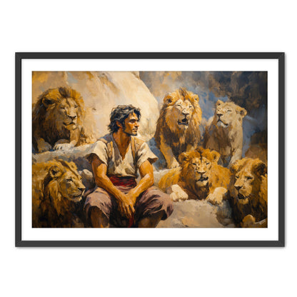 Daniel with Lions